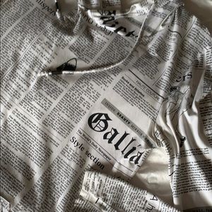 Galliano Gazette Hoodie